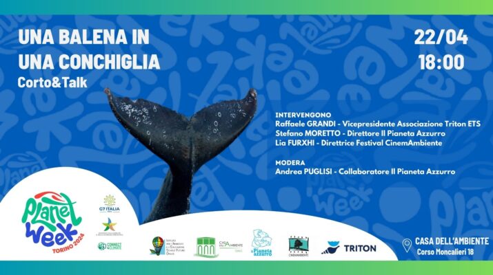 Evento speciale per la Planet Week Torino: proiezione de “Una Balena in una Conchiglia”